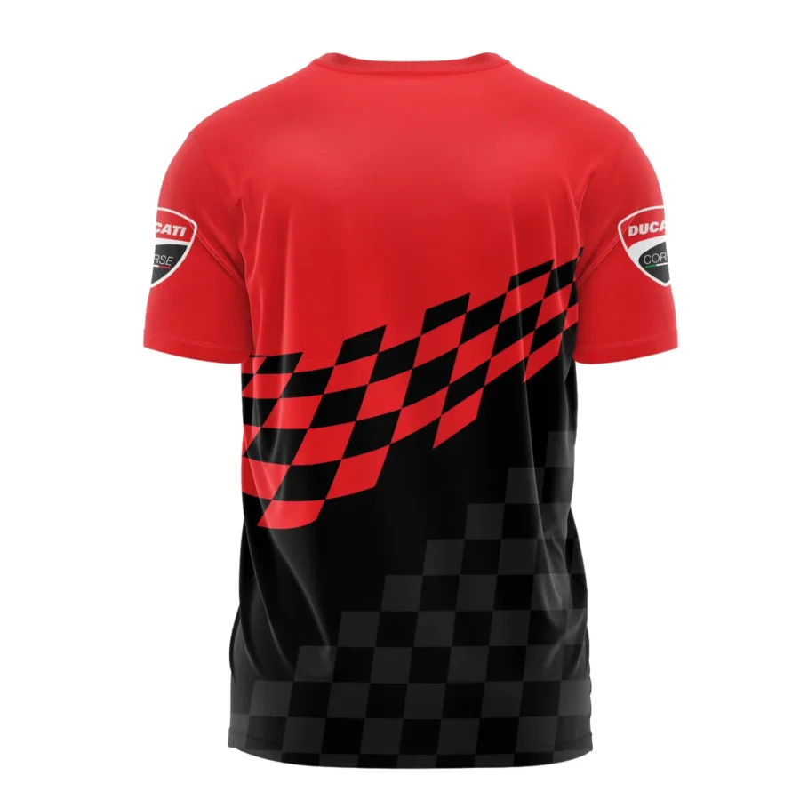 Marc Márquez Ducati Lenovo Team Exclusive Logo T-shirt QTVAGP100625A10DUC-TS - Image 3