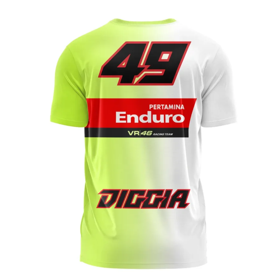 VR46 Racing Team Exclusive Logo T-shirt QTVAGP130625A22VR46-TS - Image 3