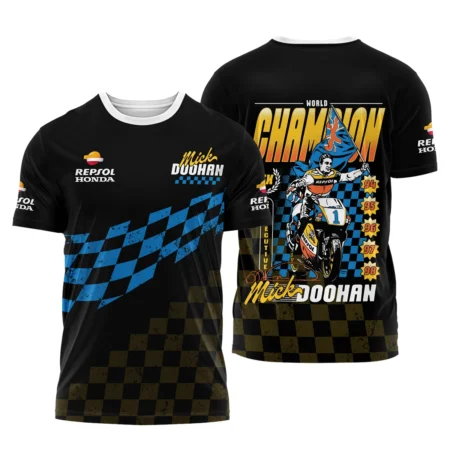 Mick Doohan Repsol Honda Exclusive Logo T-shirt QTMT090625A3-TS