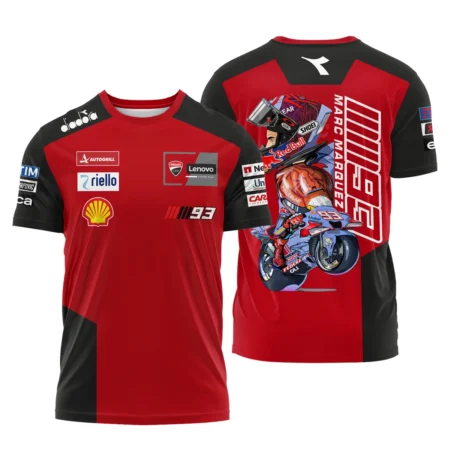 Marc Márquez Ducati Lenovo Team Exclusive Logo T-shirt QTMTGP150525A2-TS