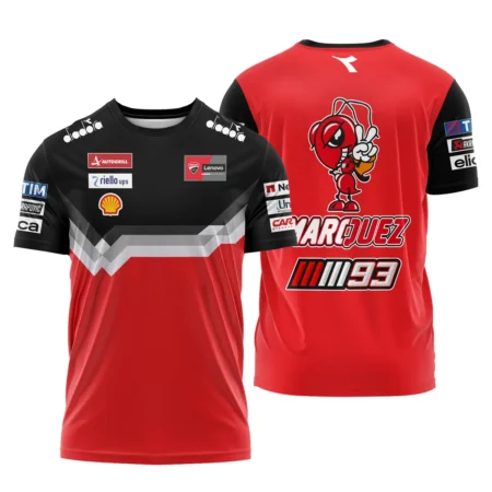 Marc Márquez Ducati Lenovo Team Exclusive Logo T-shirt QTVAGP110625A14DUC-TS