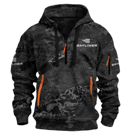 Bayliner Fishing Exclusive Logo Hoodie Half Zipper QTFS310525A1BYL