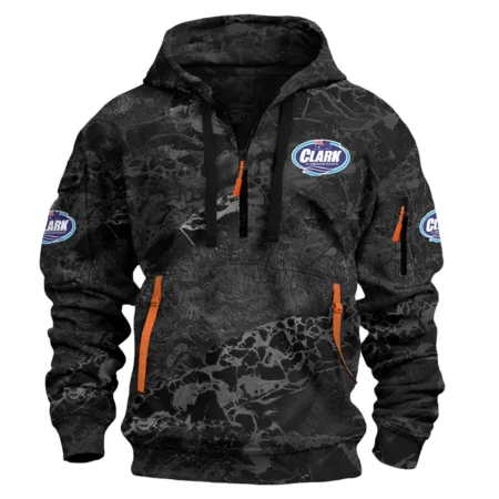 Clark Aluminium Boats Fishing Exclusive Logo Hoodie Half Zipper QTFS310525A1CAB