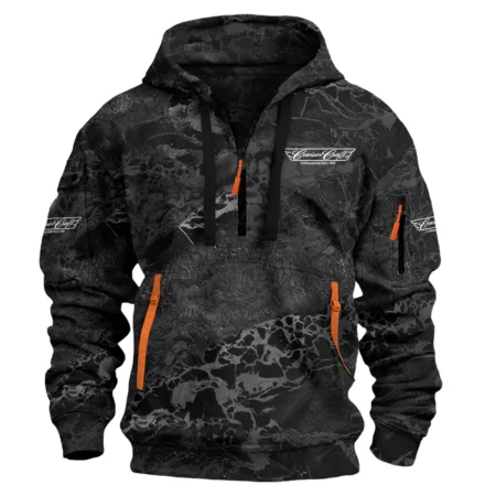 CruiseCraft Fishing Exclusive Logo Hoodie Half Zipper QTFS310525A1CCB