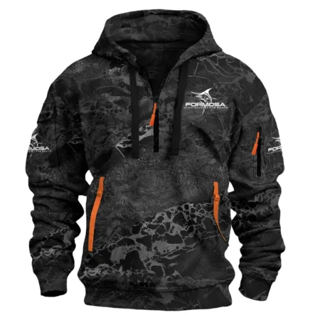 Formosa Marine Fishing Exclusive Logo Hoodie Half Zipper QTFS310525A1FOM