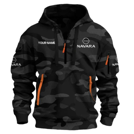 Nissan Navara Exclusive Logo Hoodie Half Zipper Ute QTUT160625A1NNA