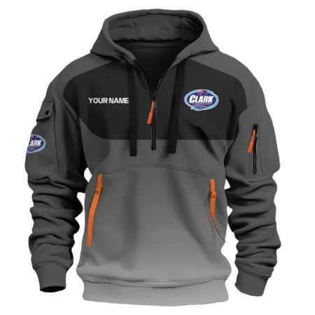 Clark Aluminium Boats Exclusive Logo Hoodie Half Zipper Fishing QTFS240625A1CAB