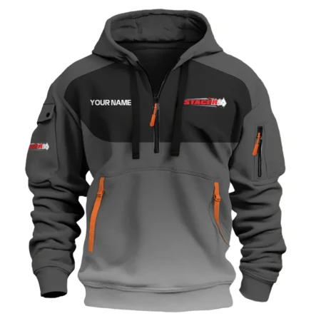 Stacer Exclusive Logo Hoodie Half Zipper Fishing QTFS240625A1STC