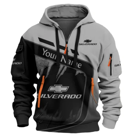 Chevrolet Silverado Ute Exclusive Logo Hoodie Half Zipper QTVA170625UTE01CS