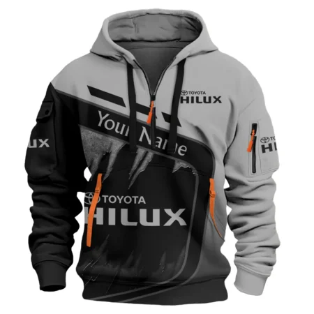 Toyota Hilux Ute Exclusive Logo Hoodie Half Zipper QTVA170625UTE01TH