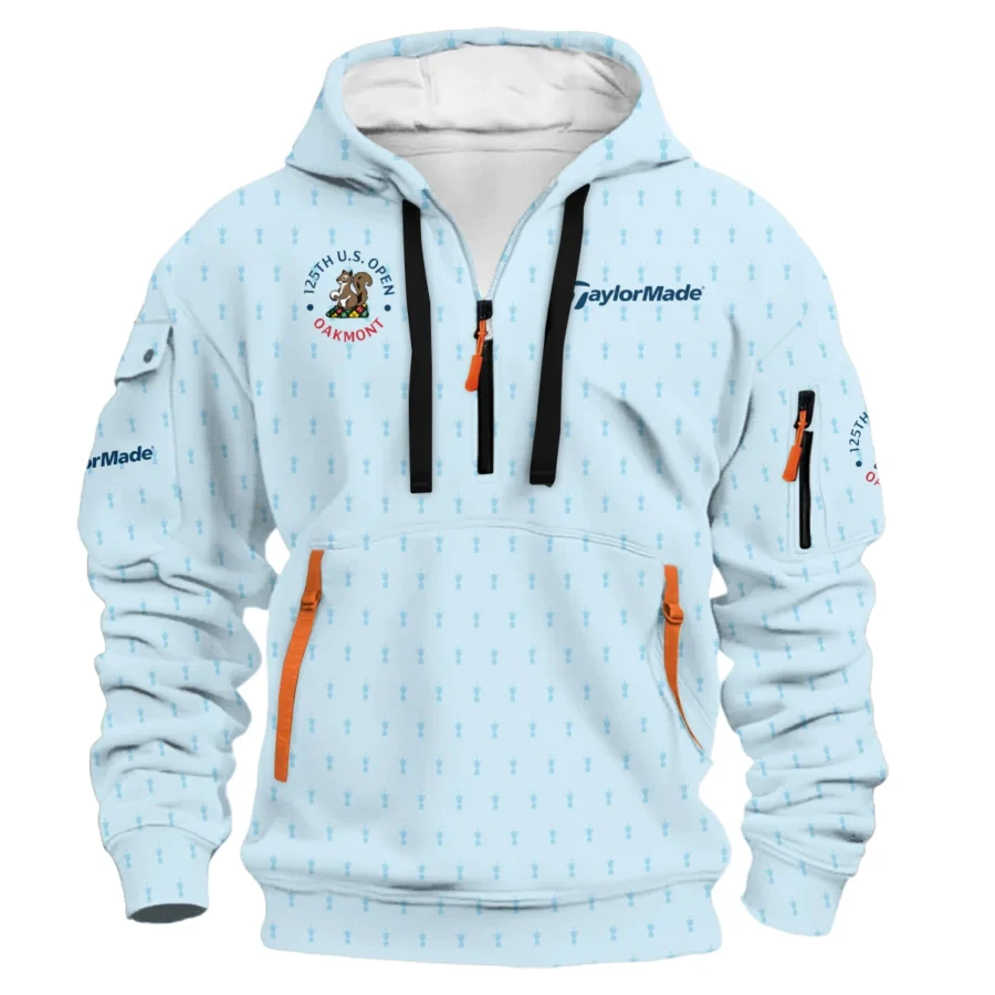TaylorMade 125th U.S. Open Exclusive Logo Hoodie Half Zipper QTUSG120625A1TM-HDF - Image 2