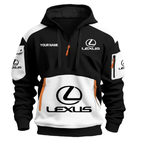 Lexus Car Exclusive Logo Hoodie Half Zipper QTCAR180605A2LEX