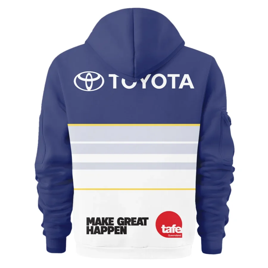 North Queensland Cowboys NRL Exclusive Logo Hoodie Half Zipper QTVA050625NRL01NQL-HDF - Image 3