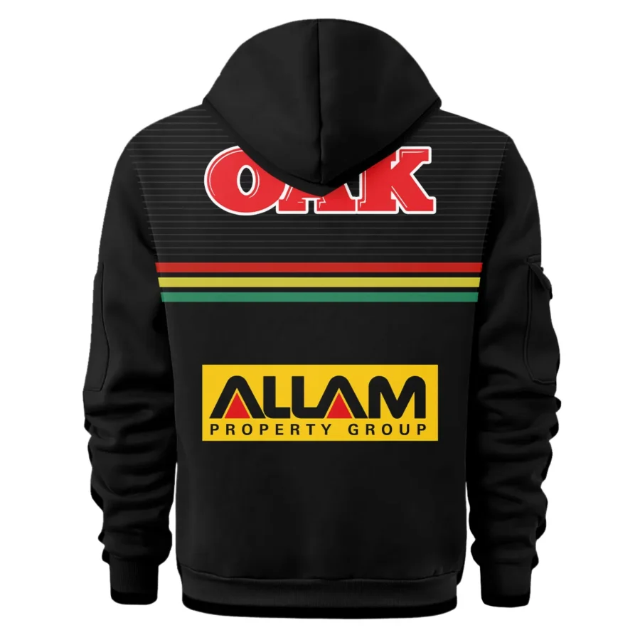 Penrith Panthers NRL Exclusive Logo Hoodie Half Zipper QTVA050625NRL01PEN-HDF - Image 3
