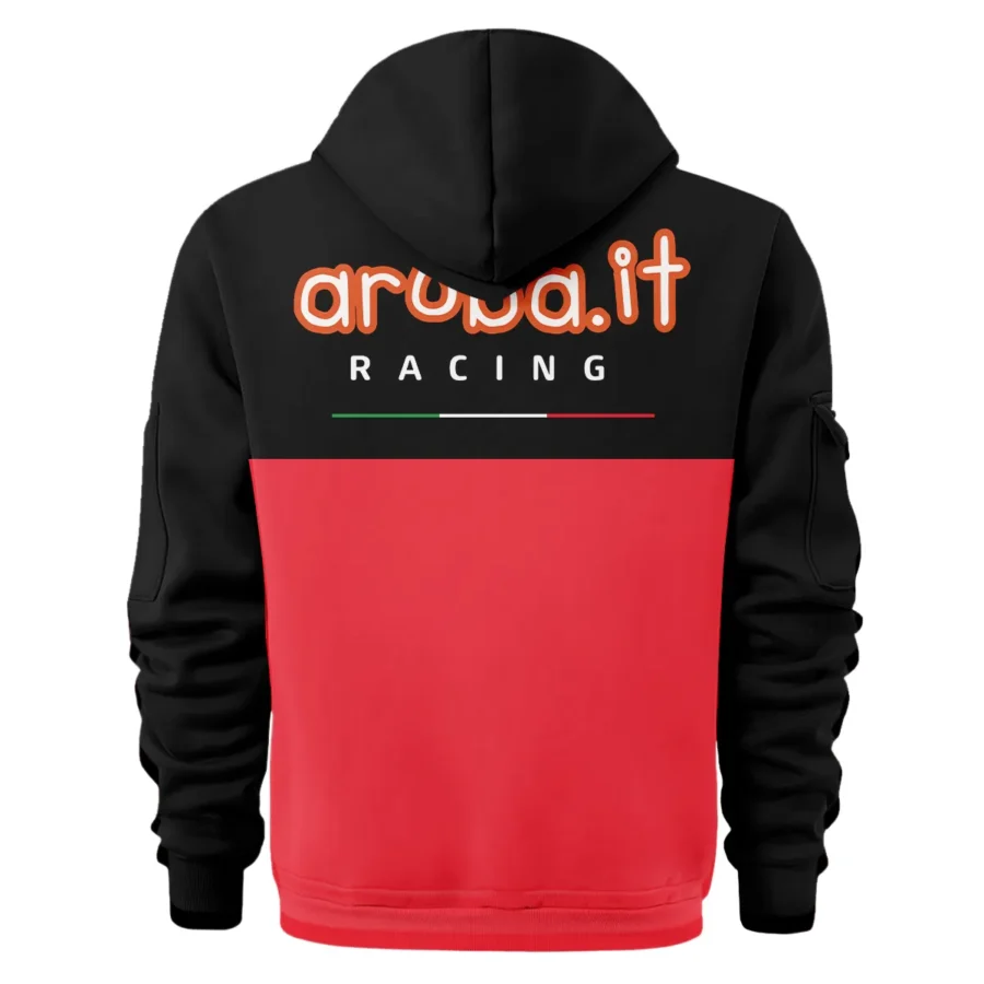 Ducati Lenovo Team Exclusive Logo Hoodie Half Zipper QTVAGP060625A3DUC-HDF - Image 3