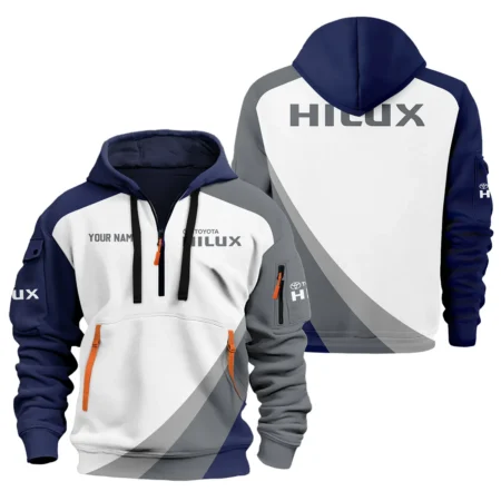 Toyota Hilux Ute Exclusive Logo Hoodie Half Zipper QTVA180625UTE02TH