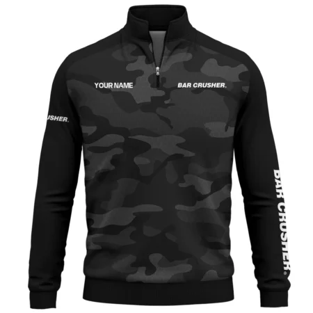 Bar Crusher Exclusive Logo Quarter Zip Sweatshirt Fishing QTFS020625A1BCR