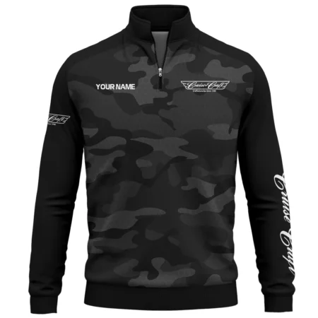 CruiseCraft Exclusive Logo Quarter Zip Sweatshirt Fishing QTFS020625A1CCB