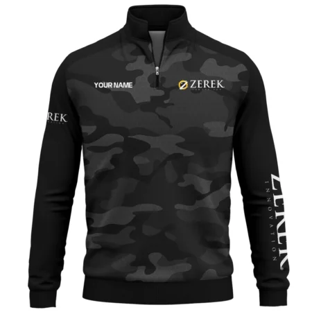Zerek Innovation Exclusive Logo Quarter Zip Sweatshirt Fishing QTFS020625A1ZI