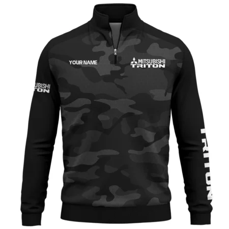 Mitsubishi Triton Exclusive Logo Quarter Zip Sweatshirt Ute QTUT020625A1MT