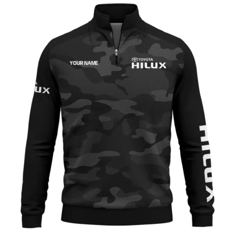 Toyota Hilux Exclusive Logo Quarter Zip Sweatshirt Ute QTUT020625A1TH