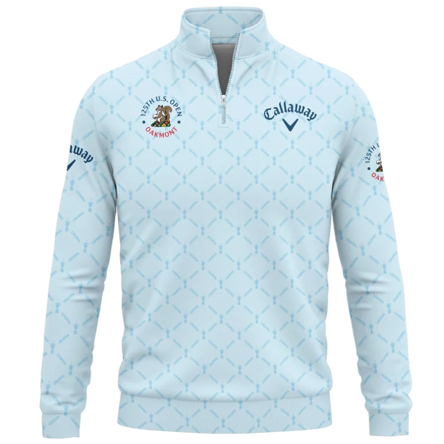 Callaway 125th U.S. Open Exclusive Logo Quarter-Zip Sweatshirt QTUSG110625A3CLW-QTZ - Image 2