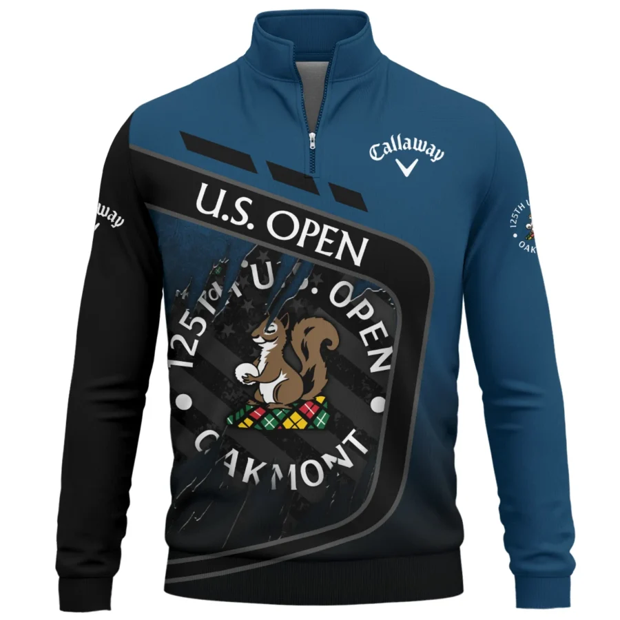 Callaway 125th U.S. Open Exclusive Logo Quarter-Zip Sweatshirt QTUSG110625A4CLW-QTZ - Image 2
