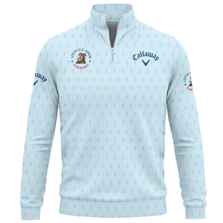 Callaway 125th U.S. Open Exclusive Logo Quarter-Zip Sweatshirt QTUSG120625A1CLW-QTZ - Image 2