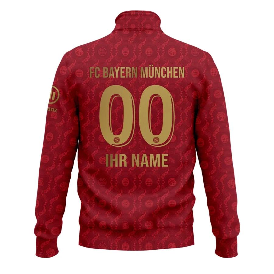 125 Anniversary FC Bayern München Exclusive Logo Quarter-Zip Sweatshirt QTFCB030525A1-QTZ - Image 3