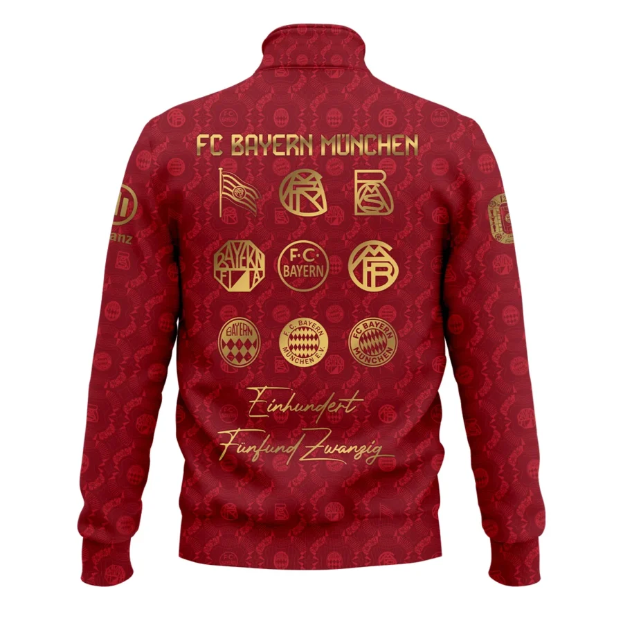 125 Anniversary FC Bayern München Exclusive Logo Quarter-Zip Sweatshirt QTFCB060525A1-QTZ - Image 3