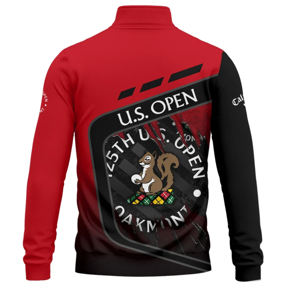 Callaway 125th U.S. Open Exclusive Logo Quarter-Zip Sweatshirt QTUSG110625A7CLW-QTZ - Image 3