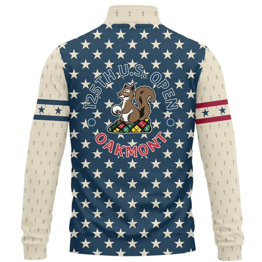 Callaway 125th U.S. Open Exclusive Logo Quarter-Zip Sweatshirt QTUSG120625A2CLW-QTZ - Image 3