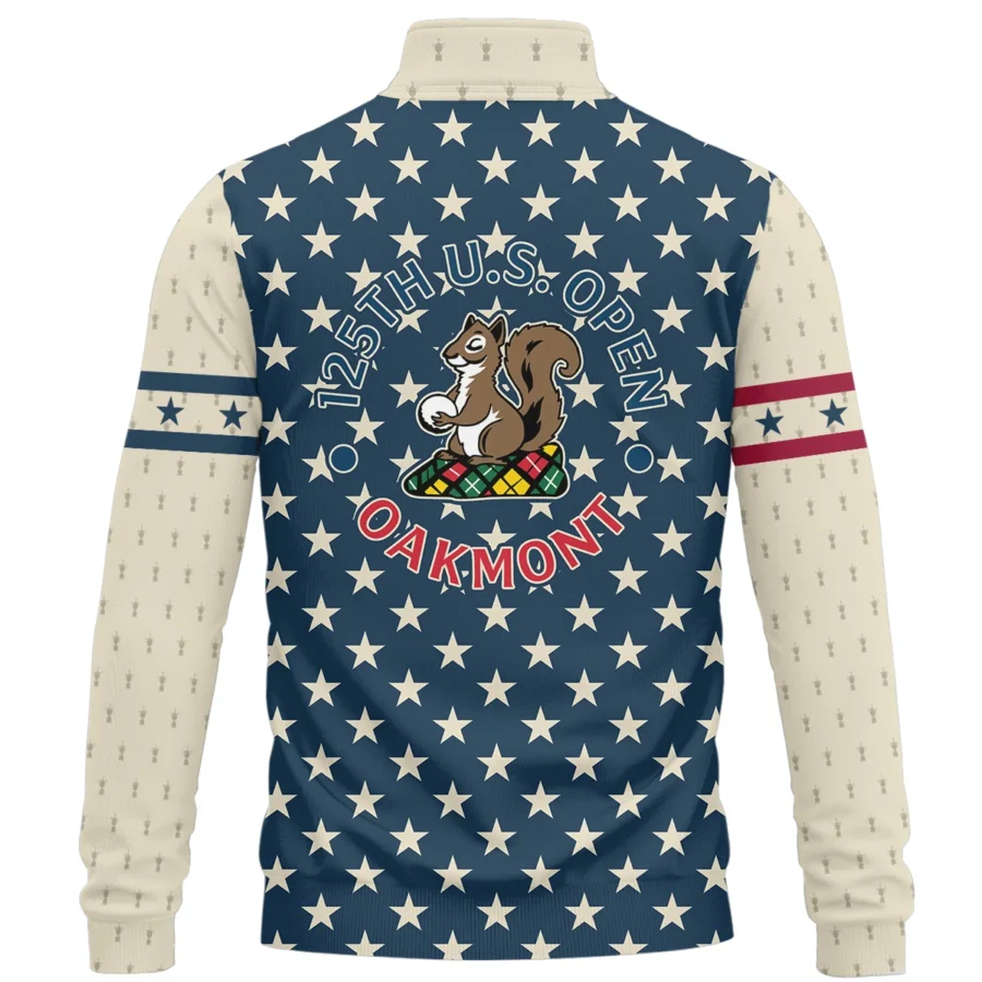 TaylorMade 125th U.S. Open Exclusive Logo Quarter-Zip Sweatshirt QTUSG120625A2TM-QTZ - Image 3