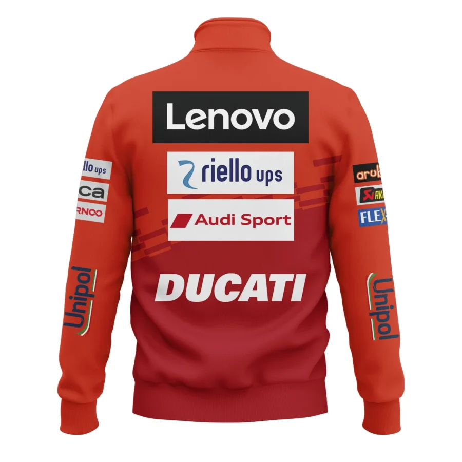 Ducati Lenovo Team Exclusive Logo Quarter-Zip Sweatshirt QTVAGP060625A2DUC-QTZ - Image 3