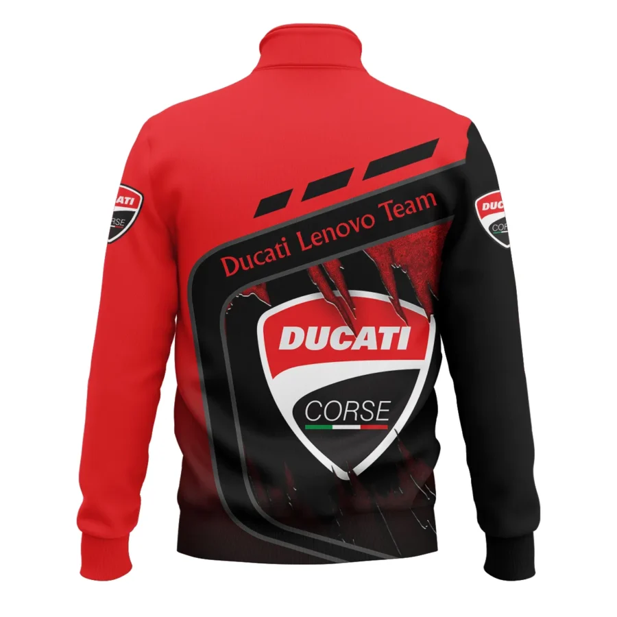 Ducati Lenovo Team Exclusive Logo Quarter-Zip Sweatshirt QTVAGP060625A8DUC-QTZ - Image 3