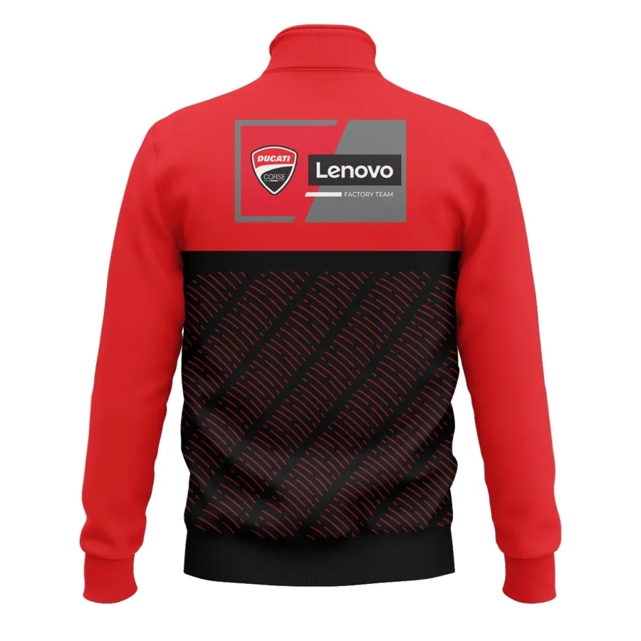 Ducati Lenovo Team Exclusive Logo Quarter Zip Sweatshirt QTVAGP110625A12DUC-QTZ - Image 3