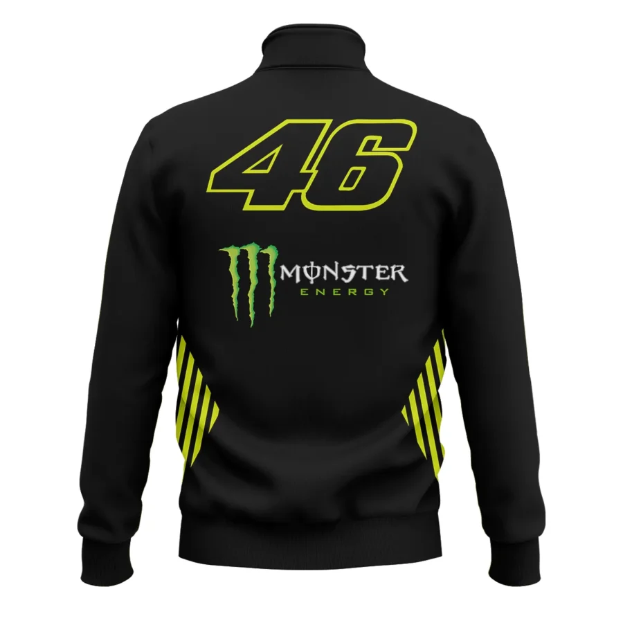 VR46 Racing Team Exclusive Logo Quarter Zip Sweatshirt QTVAGP120625A17VR46-QTZ - Image 3
