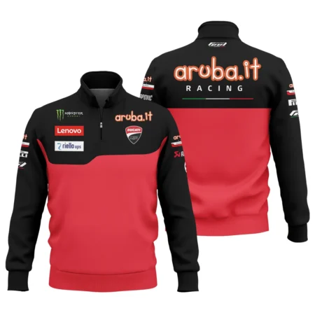 Ducati Lenovo Team Exclusive Logo Quarter-Zip Sweatshirt QTVAGP060625A3DUC-QTZ