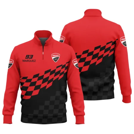 Marc Márquez Ducati Lenovo Team Exclusive Logo Quarter-Zip Sweatshirt QTVAGP100625A10DUC-QTZ