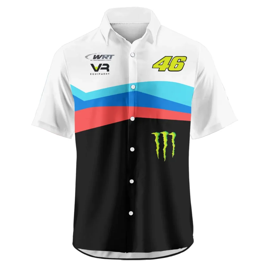 VR46 Racing Team Exclusive Logo Hawaiian Shirt QTVAGP120625A18VR46-HW - Image 2