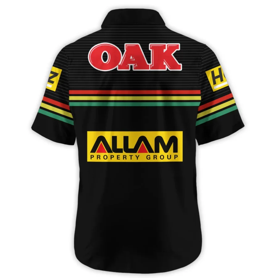 Penrith Panthers NRL Exclusive Logo Hawaiian Shirt QTVA050625NRL01PEN-HW - Image 3