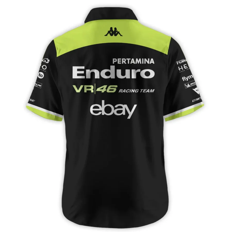 VR46 Racing Team Exclusive Logo Hawaiian Shirt QTVAGP120625A16VR46-HW - Image 3