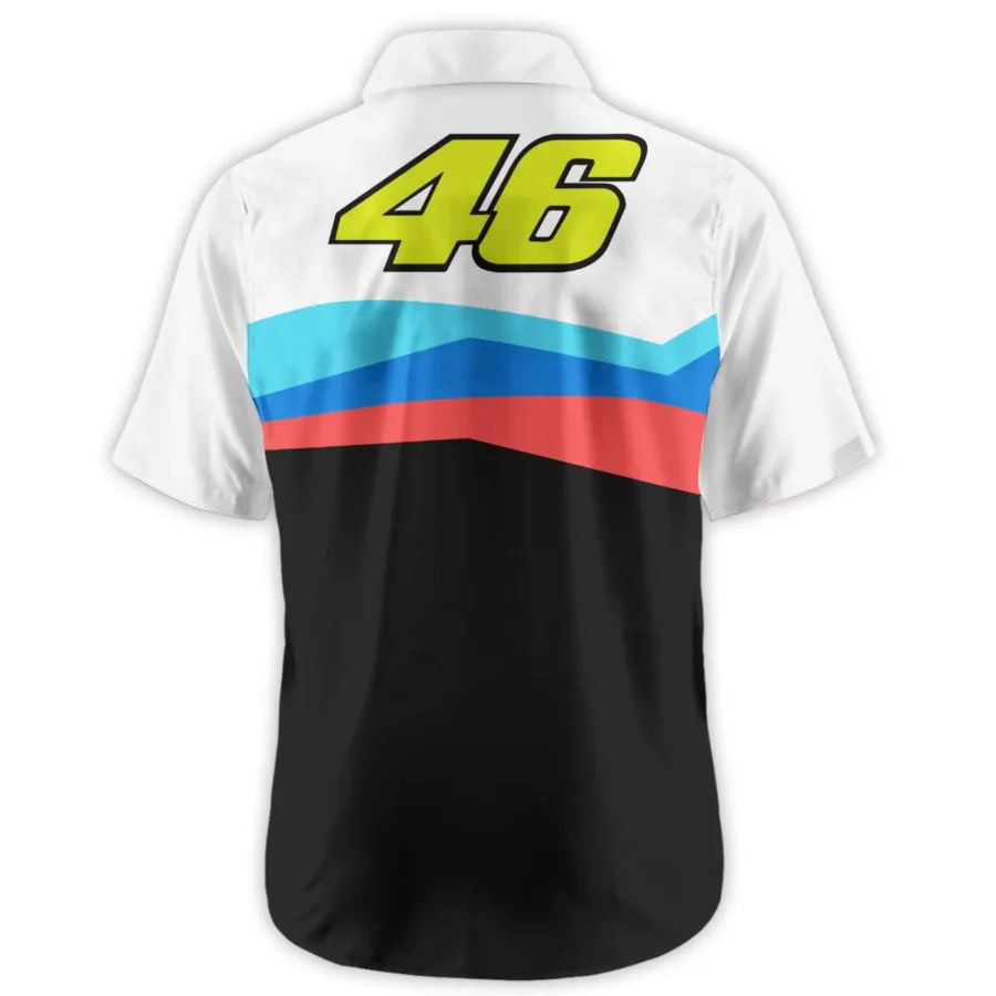 VR46 Racing Team Exclusive Logo Hawaiian Shirt QTVAGP120625A18VR46-HW - Image 3