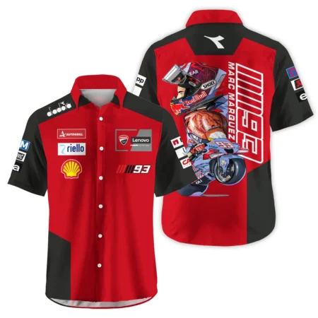 Marc Márquez Ducati Lenovo Team Exclusive Logo Hawaiian Shirt QTMTGP150525A2-HW