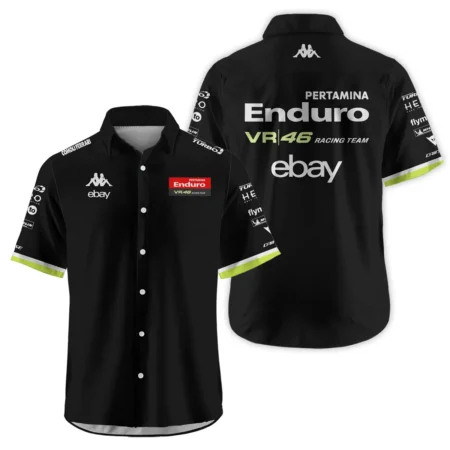 VR46 Racing Team Exclusive Logo Hawaiian Shirt QTVAGP120625A15VR46-HW