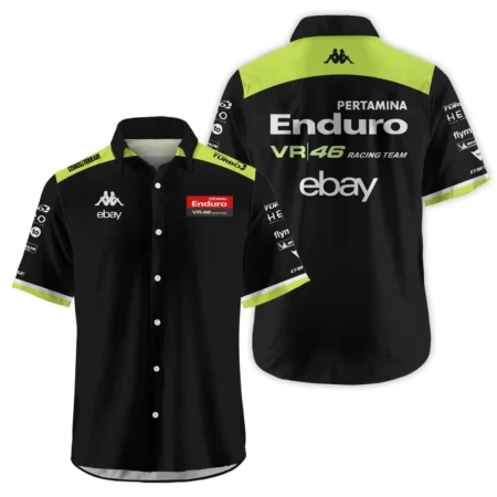 VR46 Racing Team Exclusive Logo Hawaiian Shirt QTVAGP120625A16VR46-HW