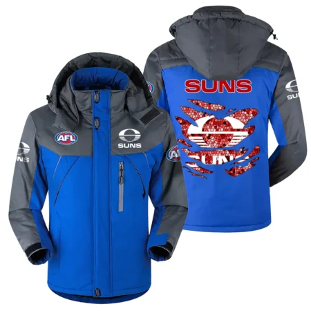 Gold Coast SUNS Exclusive Logo Plush Charging Suit AFL QTVA240625AFL02GCFC