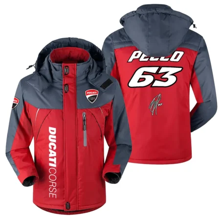 Francesco Bagnaia Ducati Lenovo Team Exclusive Logo Plush Charging Suit MotoGP QTMT090625A163