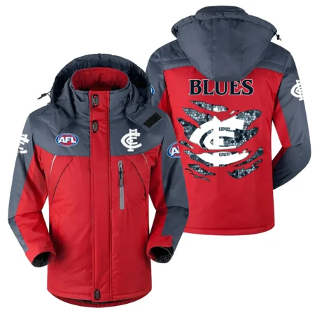 Carlton Blues Exclusive Logo Plush Charging Suit AFL QTVA240625AFL02CARL