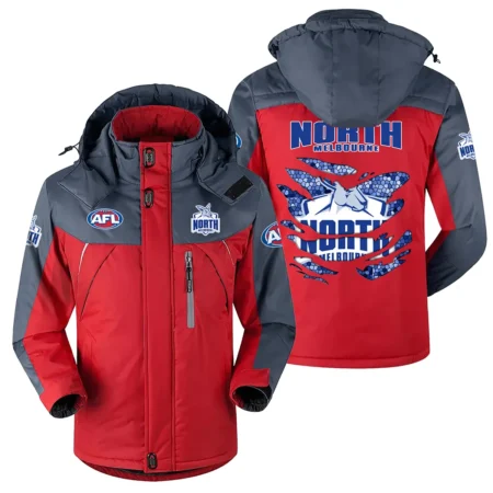 North Melbourne Kangaroos Exclusive Logo Plush Charging Suit AFL QTVA240625AFL02NMFC
